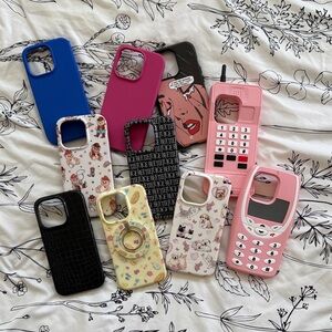 Assorted Phone Cases for iPhone 14 Pro
